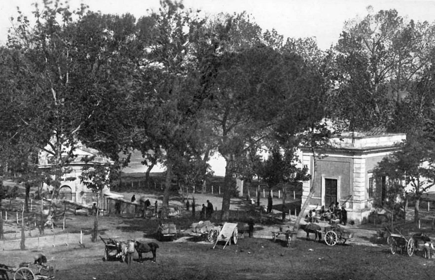 Acquacetosari (water sellers) in 1905.