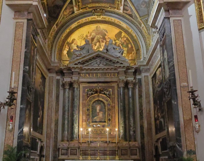 Virgin Mary, Church of St Mary of Peace