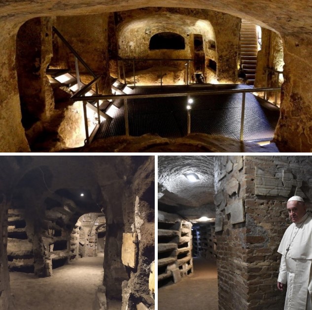 The nameless martyr at the Catacombs of Commodilla