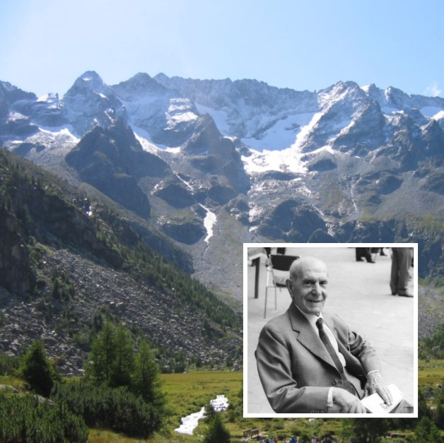 Valcamonica: The Val Paghera (Vezza d'Oglio) and the Baitone Mountains. Gualtiero Laeng (1888-1968).