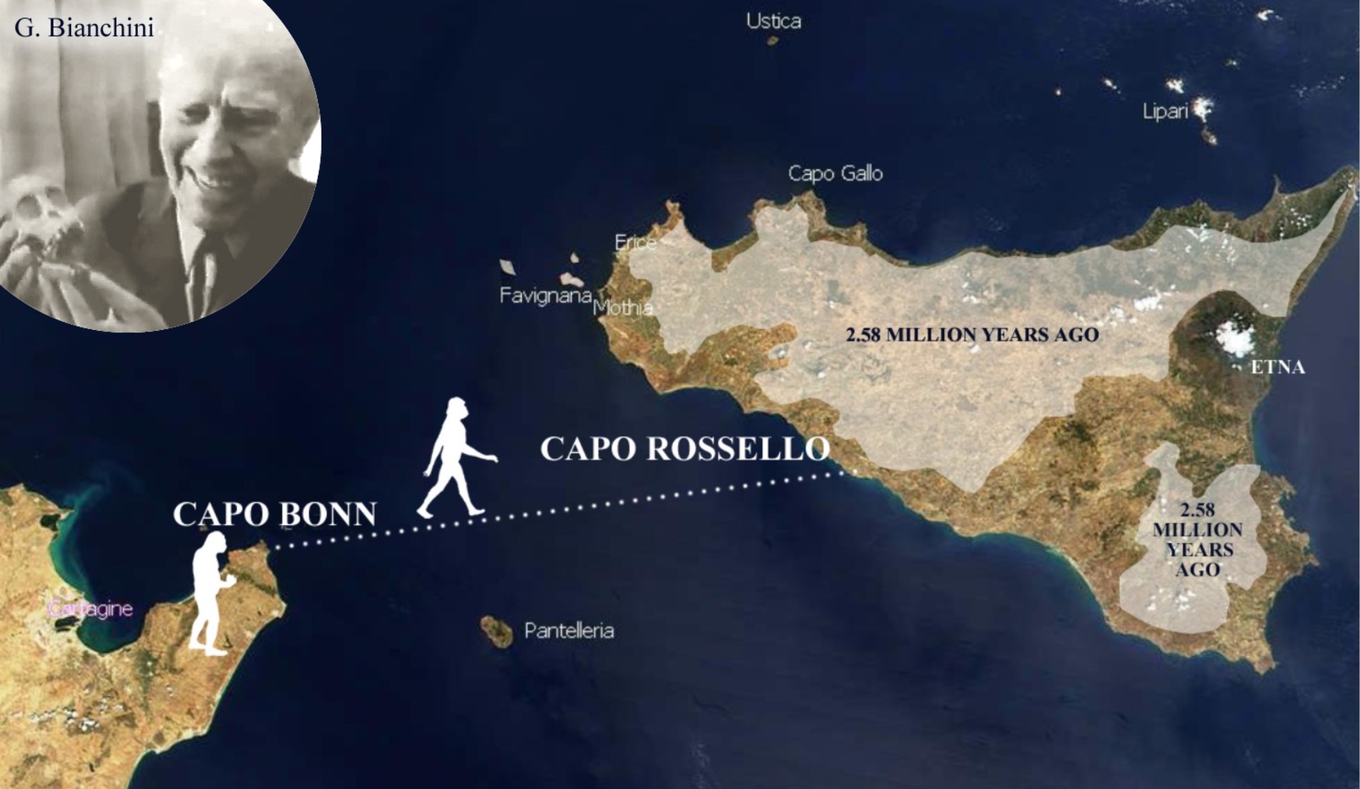 The first australopithecus found in Europe