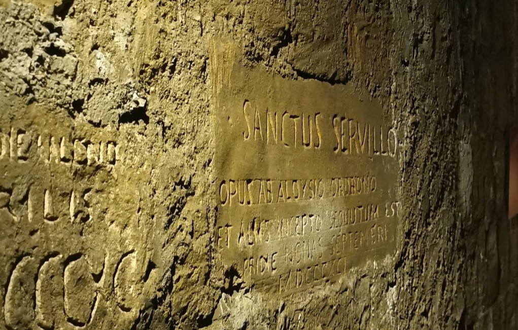 Roman-era burials.