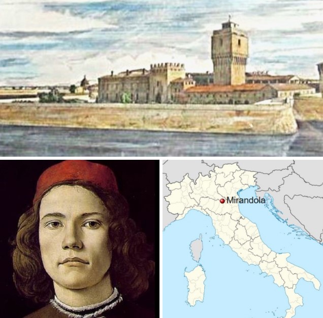 Mirandola (Modena) and Giovanni Pico della Mirandola