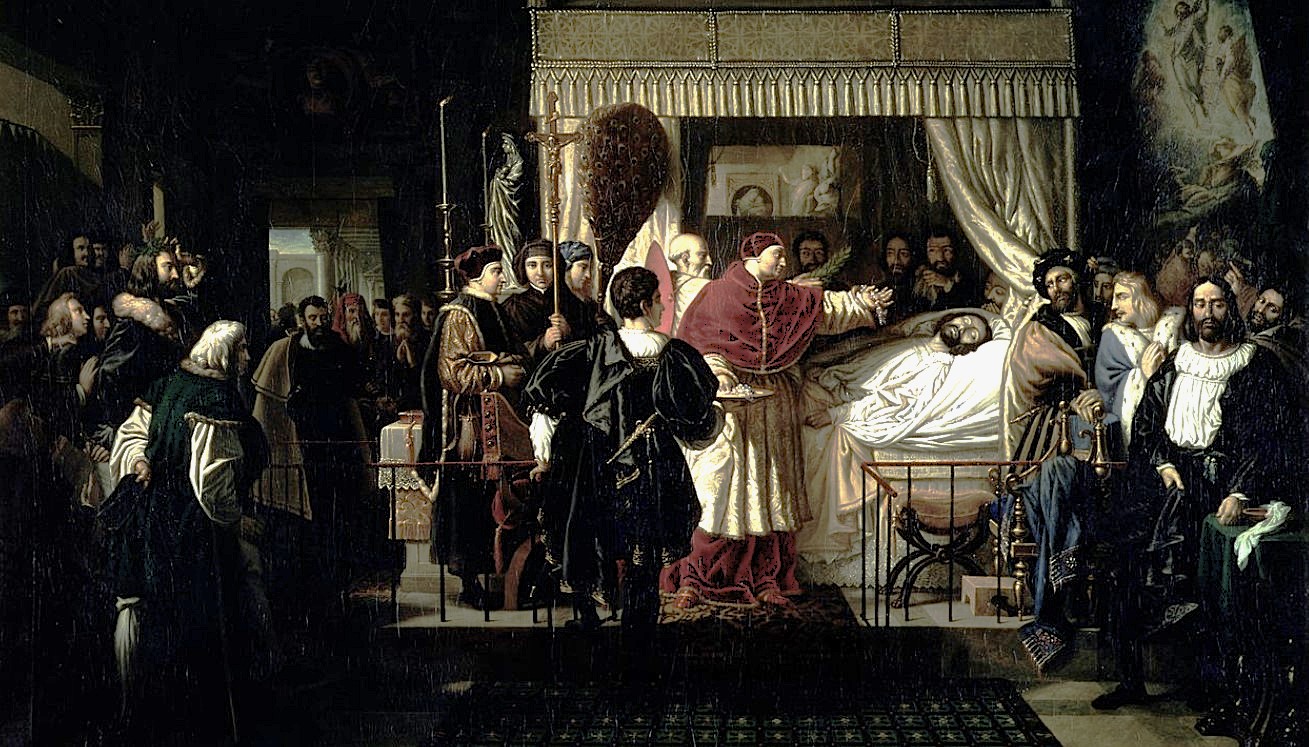 Honours paid to Raphael after his death (1806) by Pierre Nolasque Bergeret