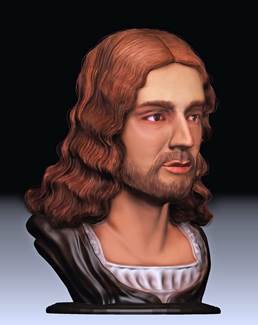 Tor Vergata University in Rome | The 3D reconstruction of Raphael Sanzio.