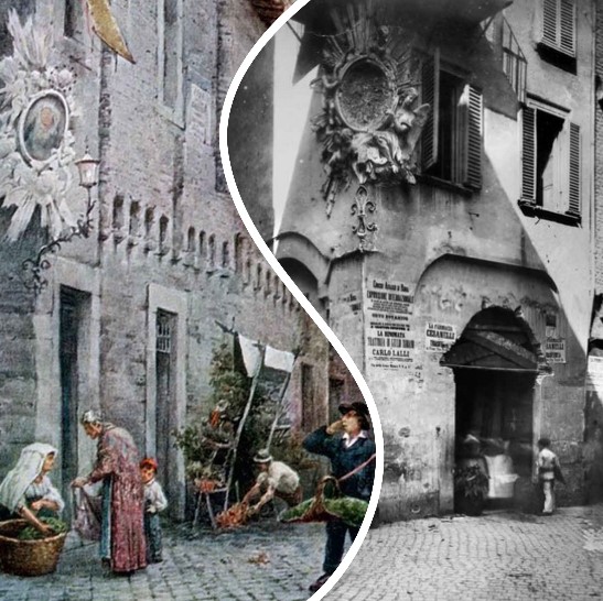 Pippi's home on Macel de' Corvi