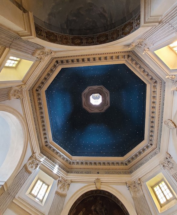 Octagonal dome of Santa Maria Scala Coeli.