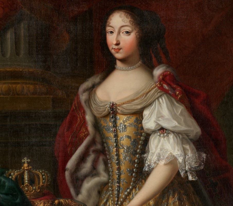 Françoise Madeleine d'Orléans (Duchess of Savoy) in Ducal regalia by an unknown artist