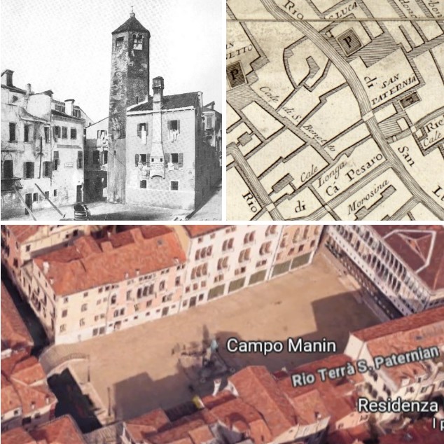 Last printing house of Aldus Manutius at San Paterniano
