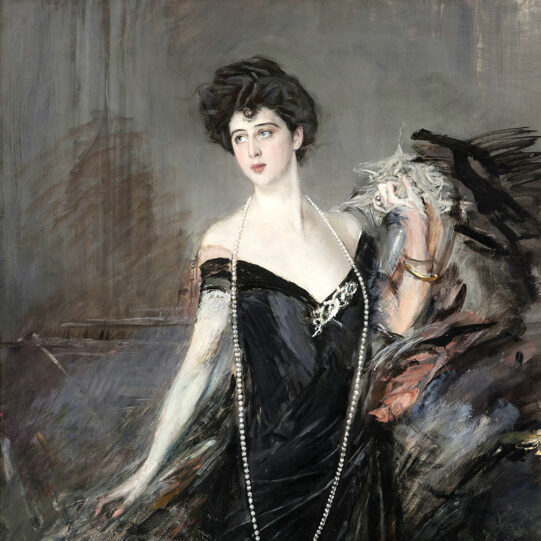 Portrait of Donna Franca Florio, made by Giovanni Boldini – 1903