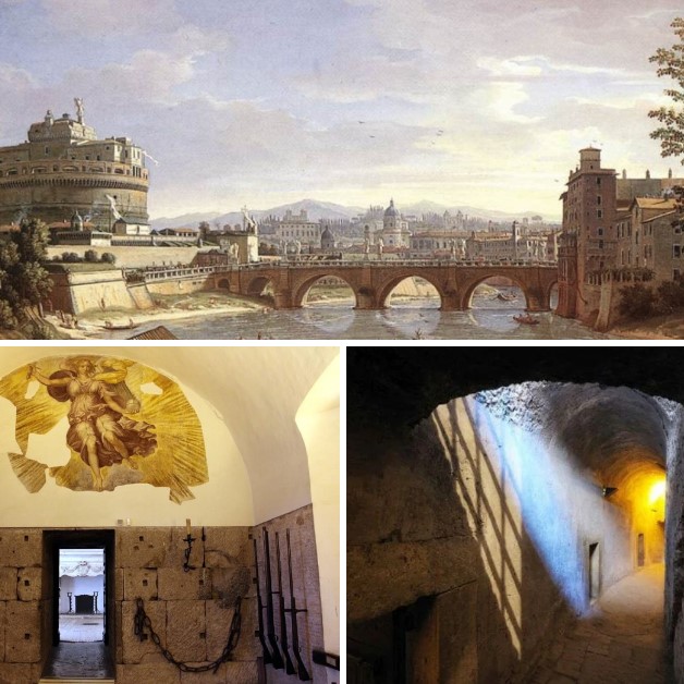 Castel Sant’Angelo and its dungeons.